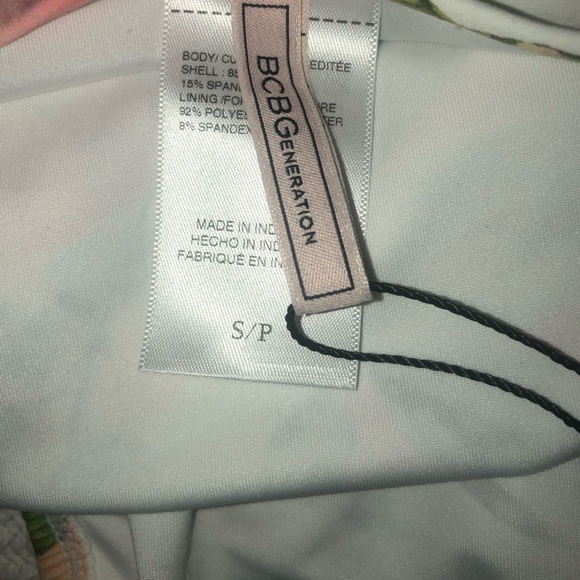 NWT BCBGeneration Peachy Bikini, Women’s S, Convertible Top, High Waist Bottom - Picture 12 of 16